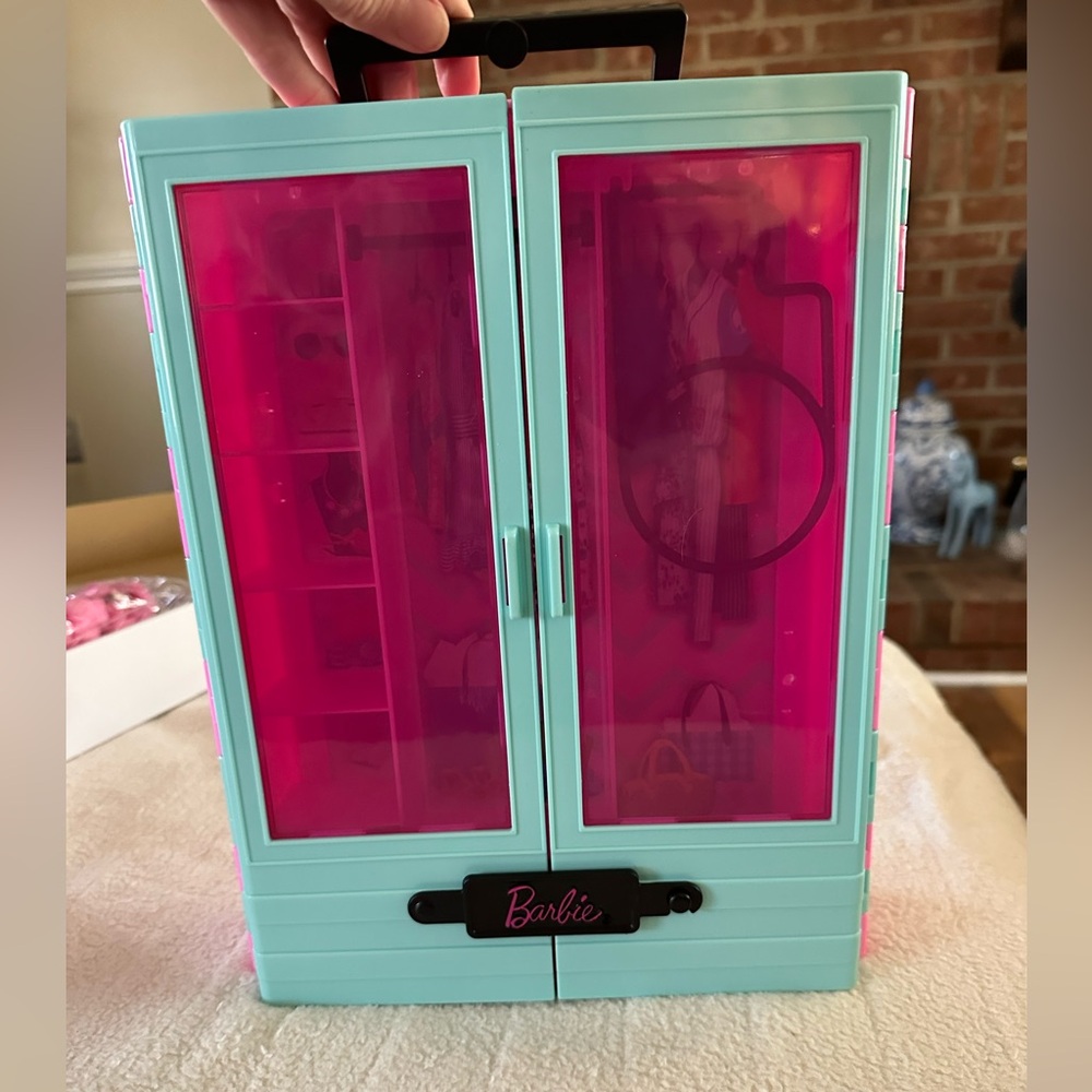 Barbie Wardrobe and Closet with Hangers